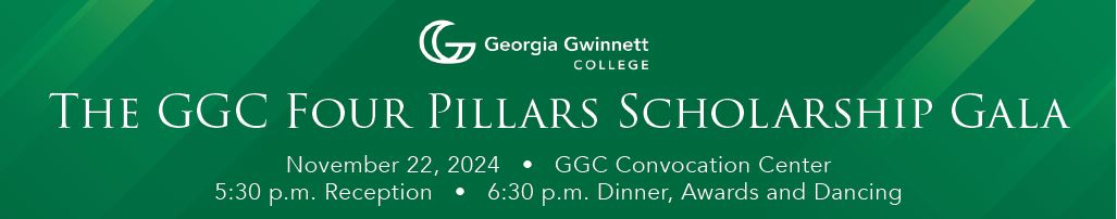 GGC Four Pillars Scholarship Gala Header